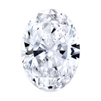 Oval diamond icon